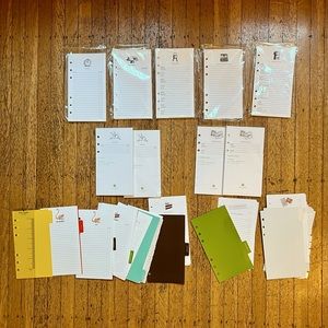 kate spade planner agenda refill bundle